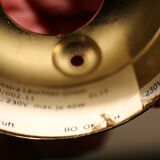 Mid century two-tier brass spiral 12 light chandelier by Helestra, 1970