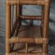 Vintage rattan shelf