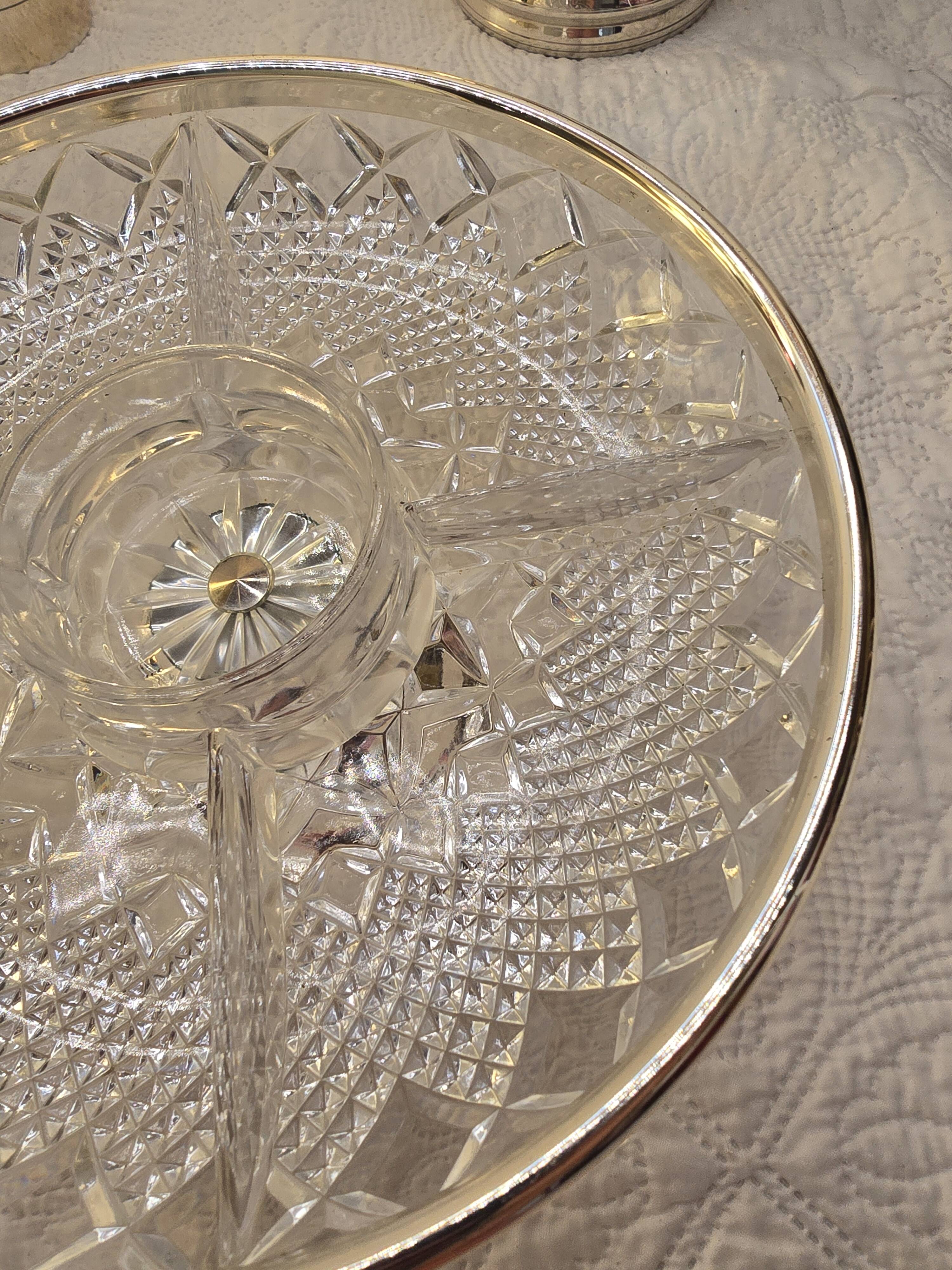 3-piece silver-plated aperitif set