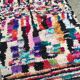Tapis boucherouite 210 x 115 cm