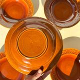 5 ceramic soup plates