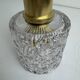 Pair of vintage textured glass suspensions