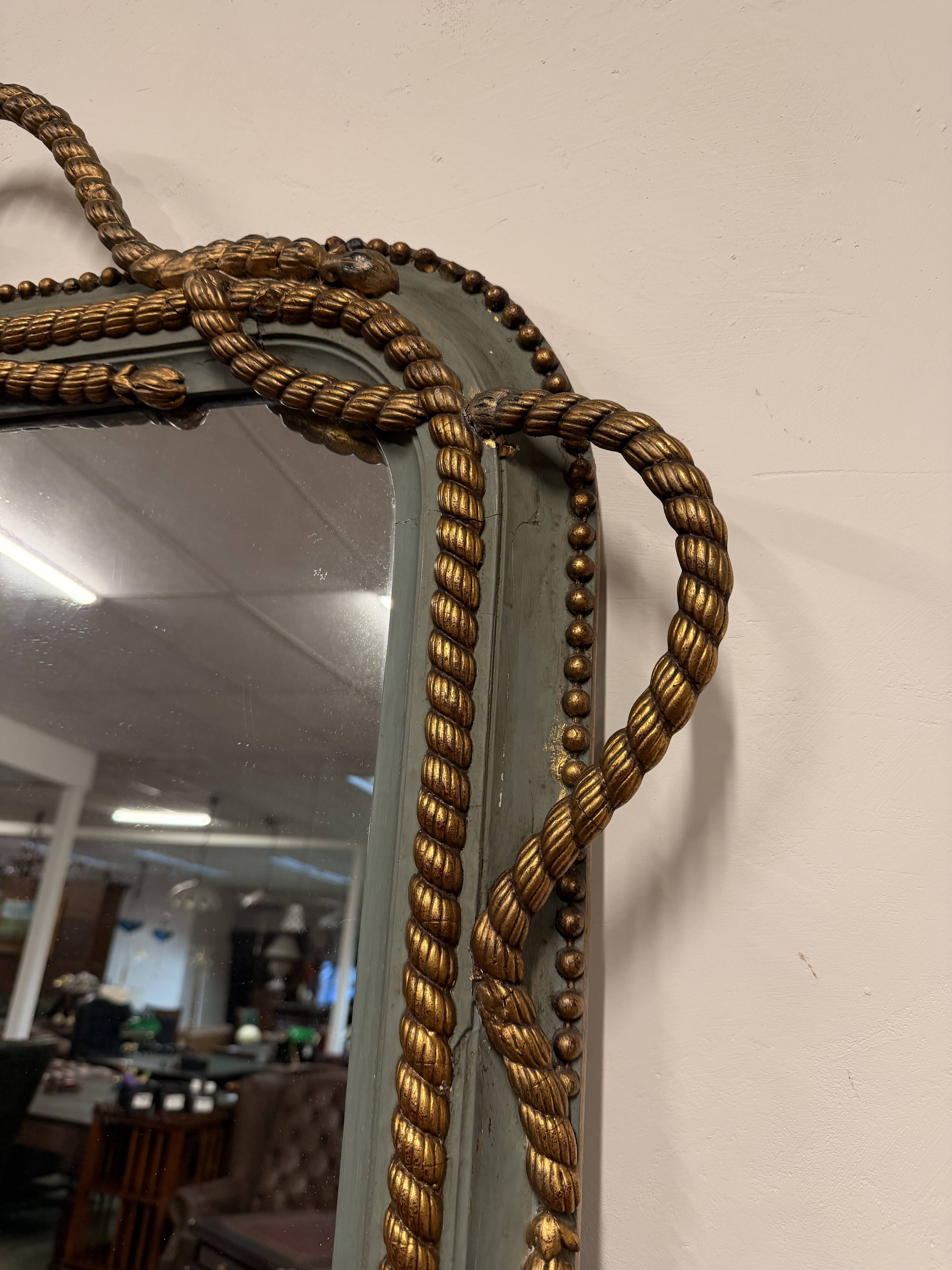 Antique English mirror