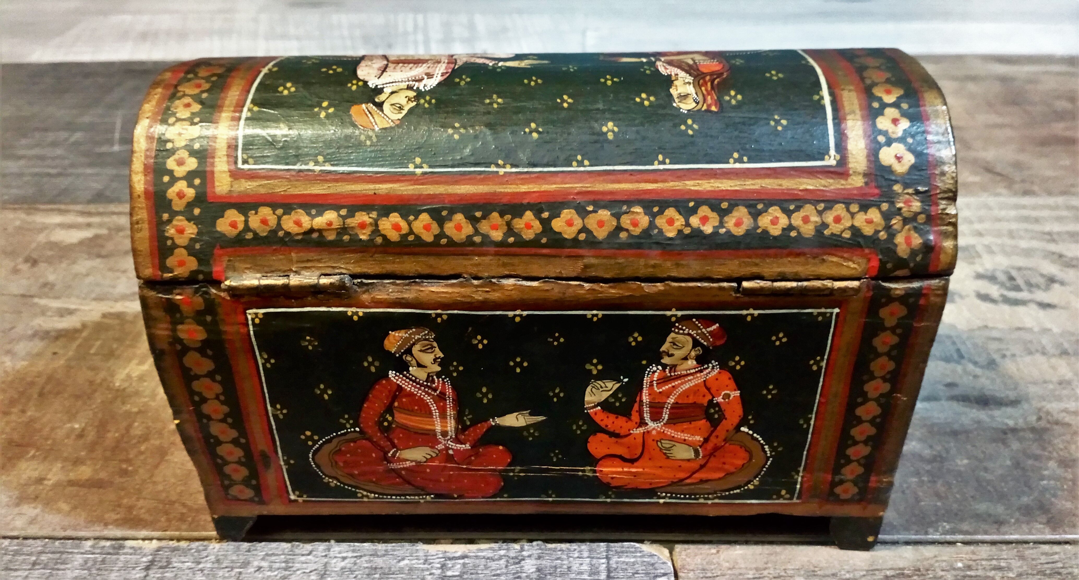 India 1950s Jewelry Box