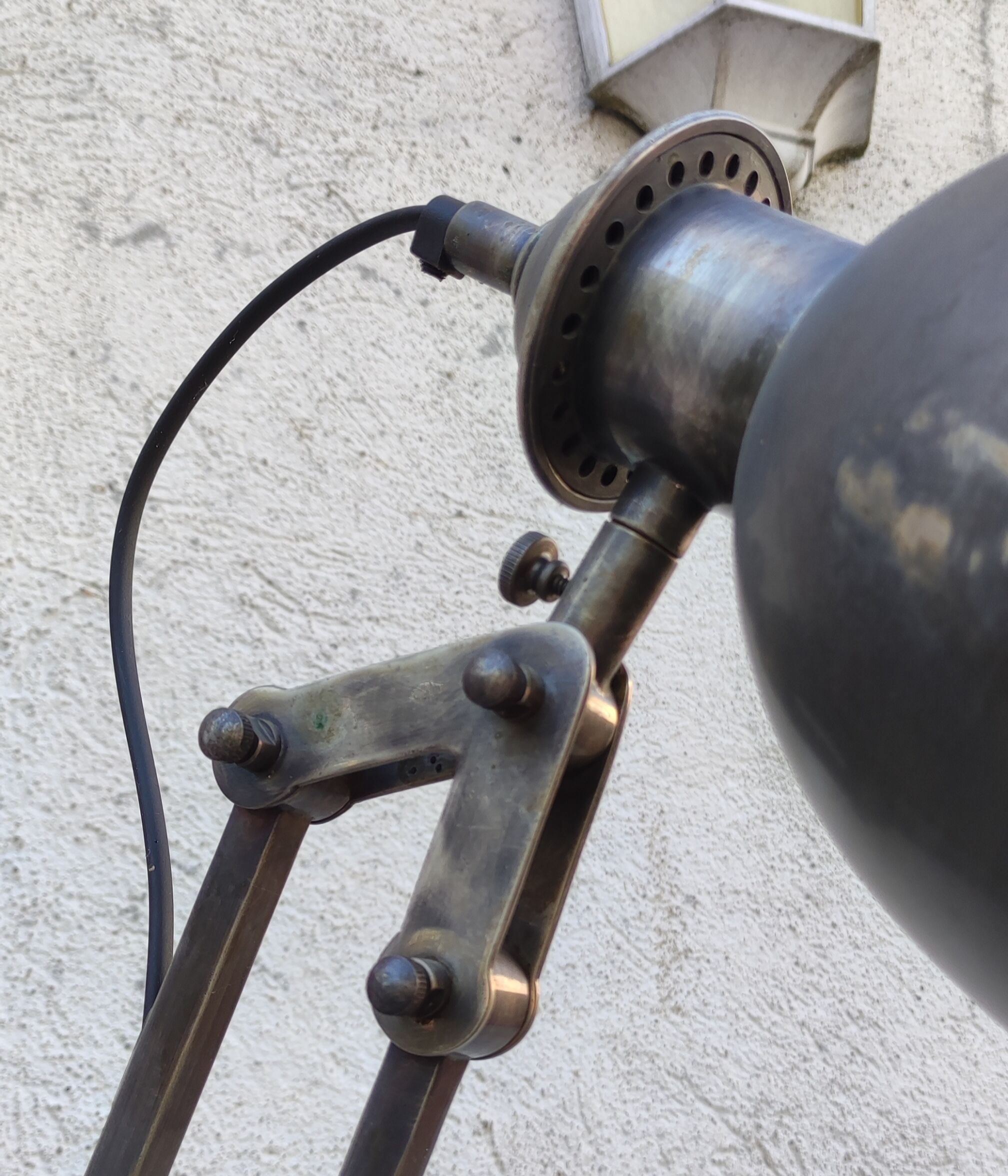 Vintage industrial floor lamp