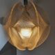 Vintage Sompex pendant lamp in Plexiglas and nylon yarn made by Paul Secon