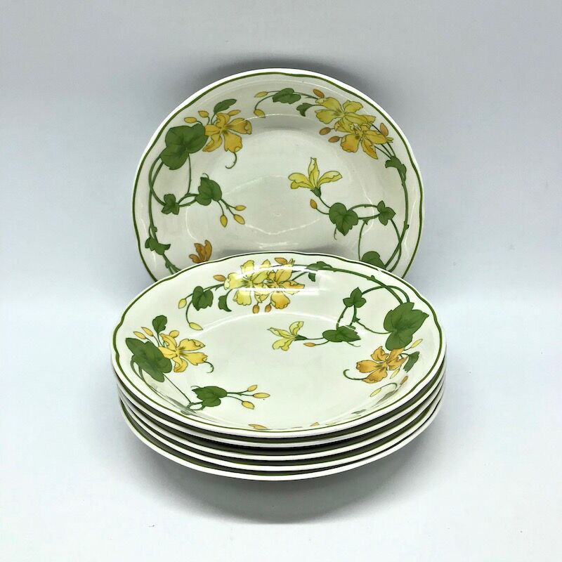Hollow plates Villeroy and Boch Geranium