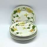 Hollow plates Villeroy and Boch Geranium