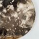 Dish in petrified wood