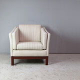 1970’s mid century Danish woollen armchair