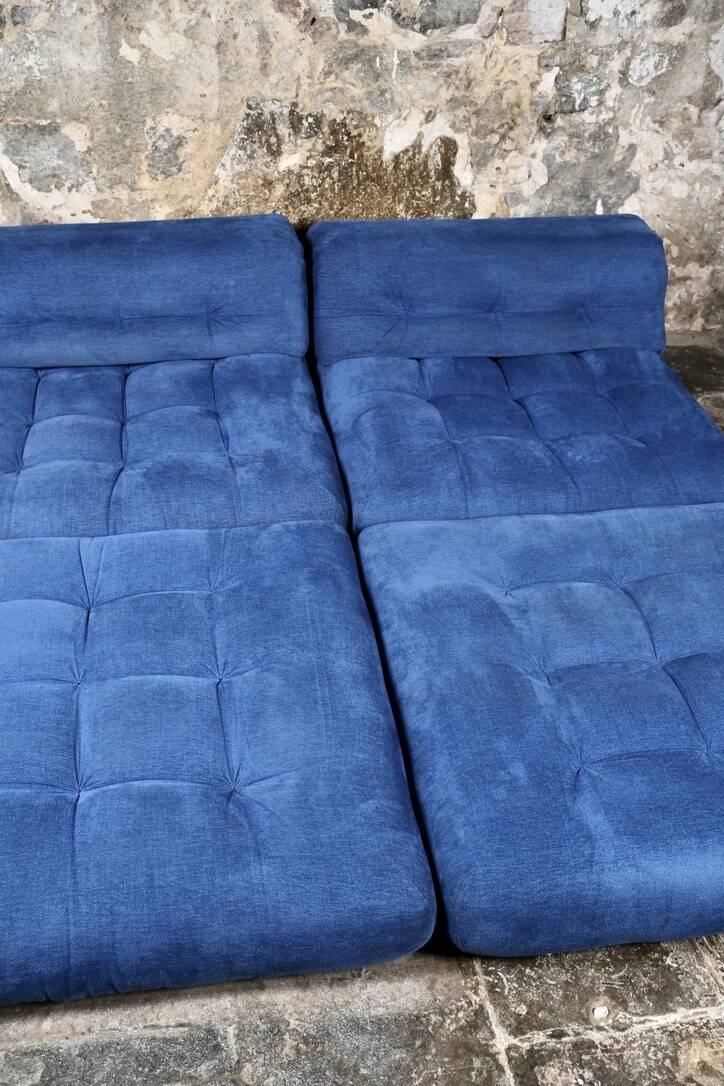 First edition Mah Jong sofa, by Hans Hopfer for Roche Bobois, 1970s