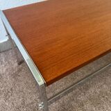 Scandinavian rotating top coffee table from the 60s