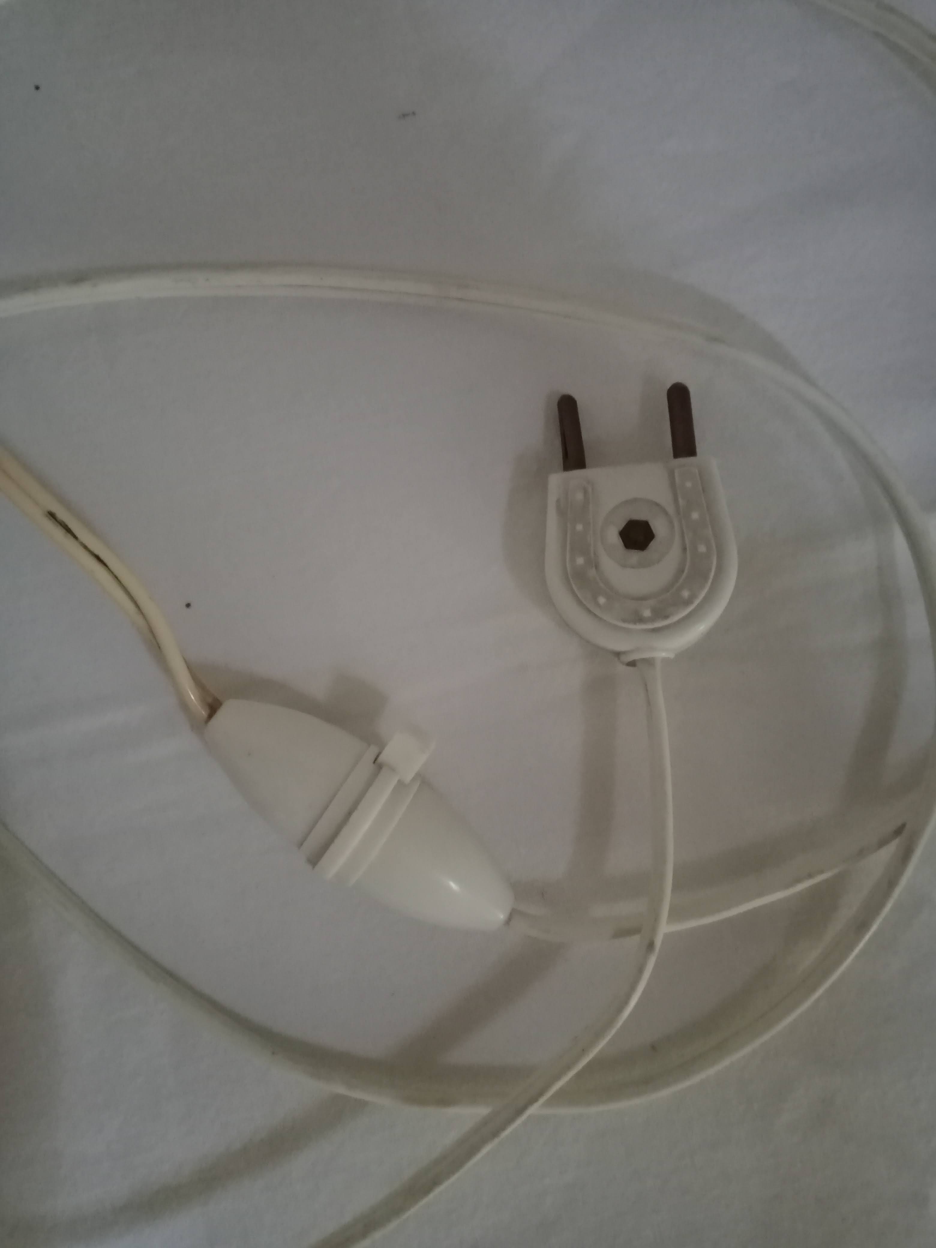 White opaline lamp base