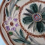 Assiette en barbotine Wasmuël