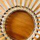 Large vintage pendant light in bamboo and rattan, circa 1960's