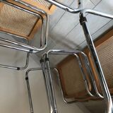 4 chairs Cesca b32 by Marcel Breuer