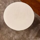 Tempo white pedestal table from Zanotta