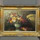 T. Daams. "Still Life with Flowers". Impressionism.