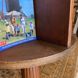 Vintage rotating 1950s bookcase