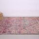 Pink Vintage Beni mguild Rug 185 x 348 cm - Berber Wool Rug - Moroccan Rug
