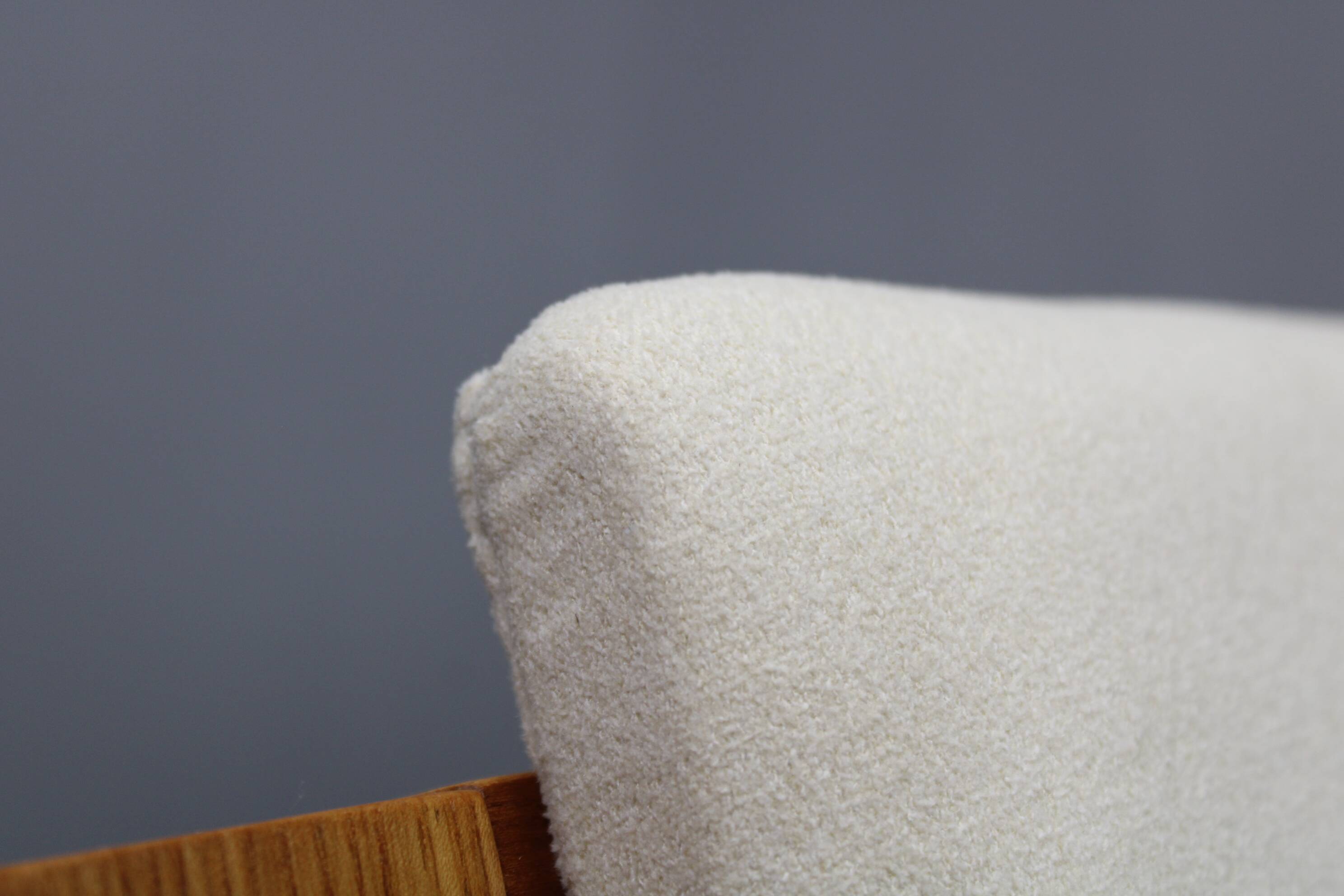 1970s Pair of Rare Restored Armchairs in the Style of Marco Zanuso, Czechoslovakia