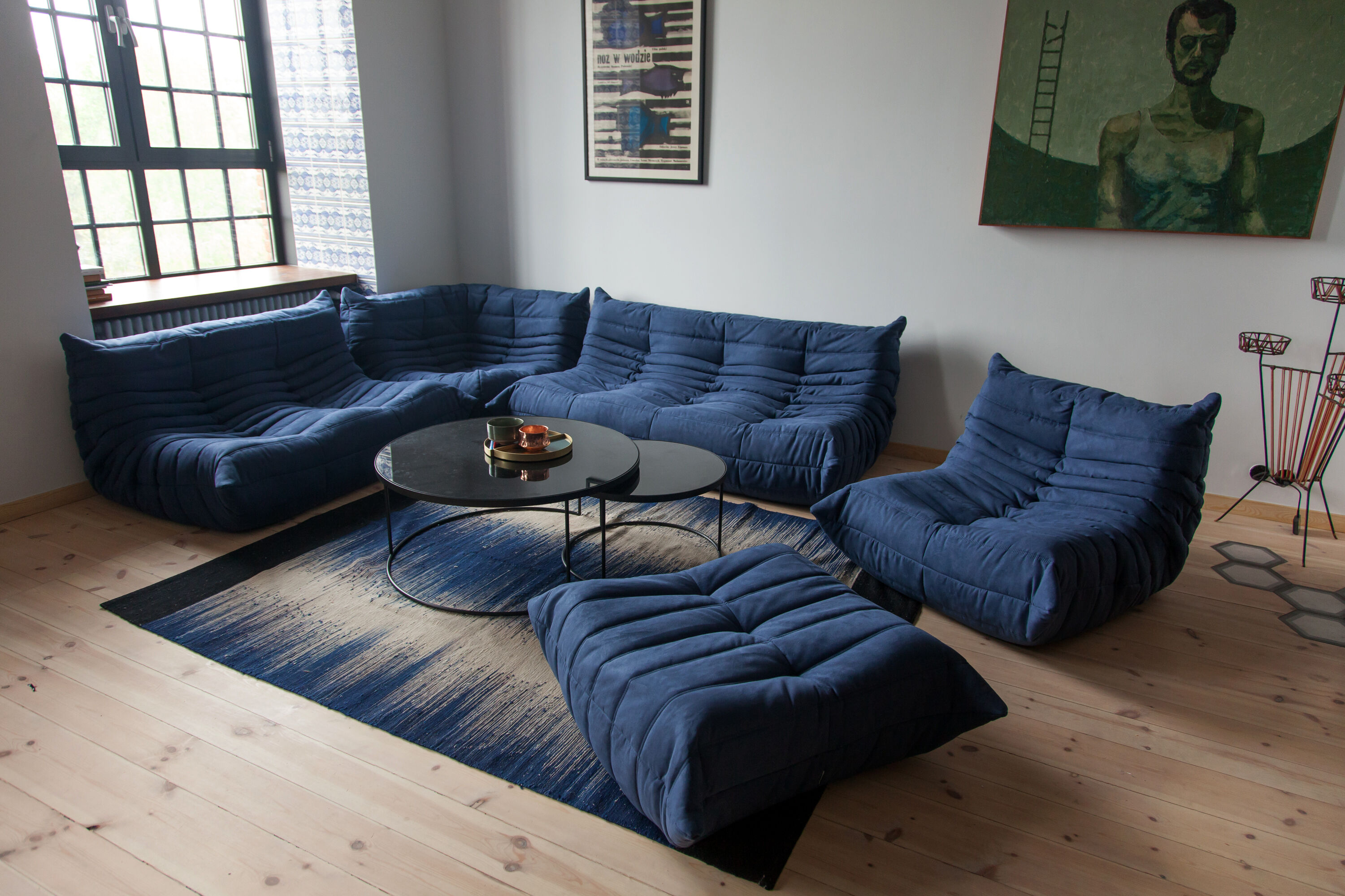 Togo sofa set model designed by Michel Ducaroy 1973