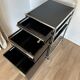 USM Haller cabinet in Graphite Black