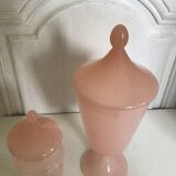 Opaline candy boxes 32 and 21cm