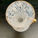 Glass vase by Clichy Art Deco style
