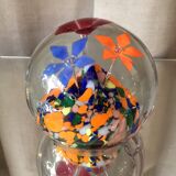 Sulphide with floral decoration josephine