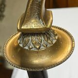 Vintage 6-arm copper chandelier