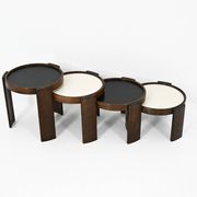 Tables gigognes modèle 780, de Gianfranco Frattini pour Cassina, 1960s