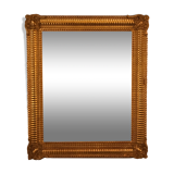 Mirror Louis XV - XVI with gold leaf 80x94cm