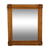 Mirror Louis XV - XVI with gold leaf 80x94cm