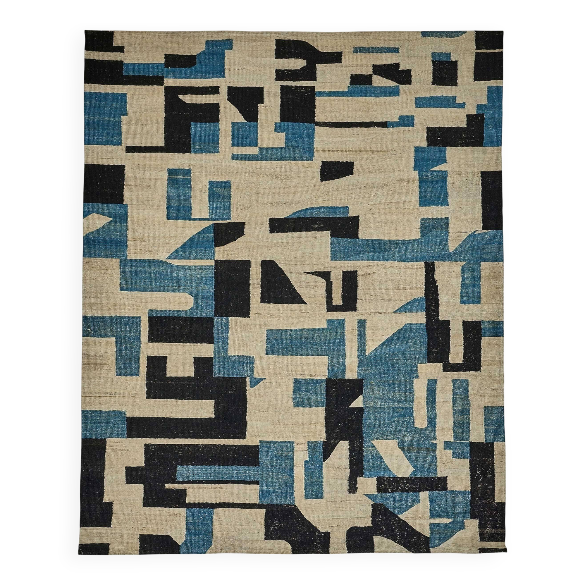Contemporary Tribal Decorative Kilim 288 cm x 356 cm