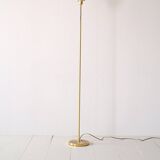 Scandinavian vintage gold floor lamp