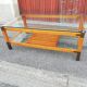 Table basse vintage Pierre Vandel Paris