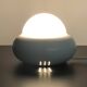 White UFO lamp model c359 by LUCI, Italy 70s