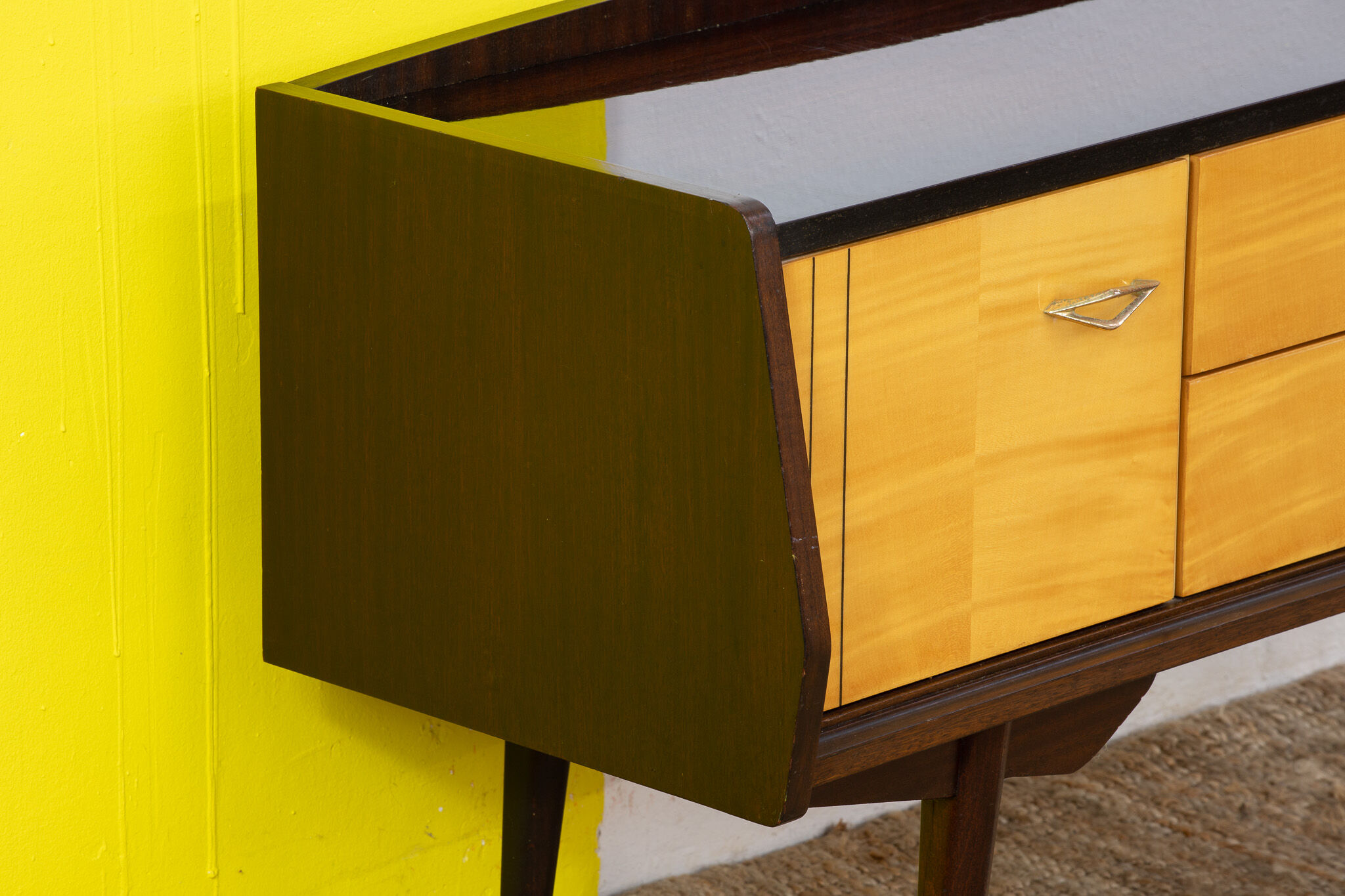 Vintage Scandinavian Enfilade – 125 cm