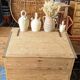 Raw wooden chest