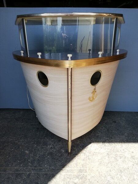 Bar counter boat vintage 1960 era