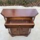 Meuble d'entrée commode de style colonial en bois massif