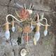 Metal luster painted 3 colors, Florentine style