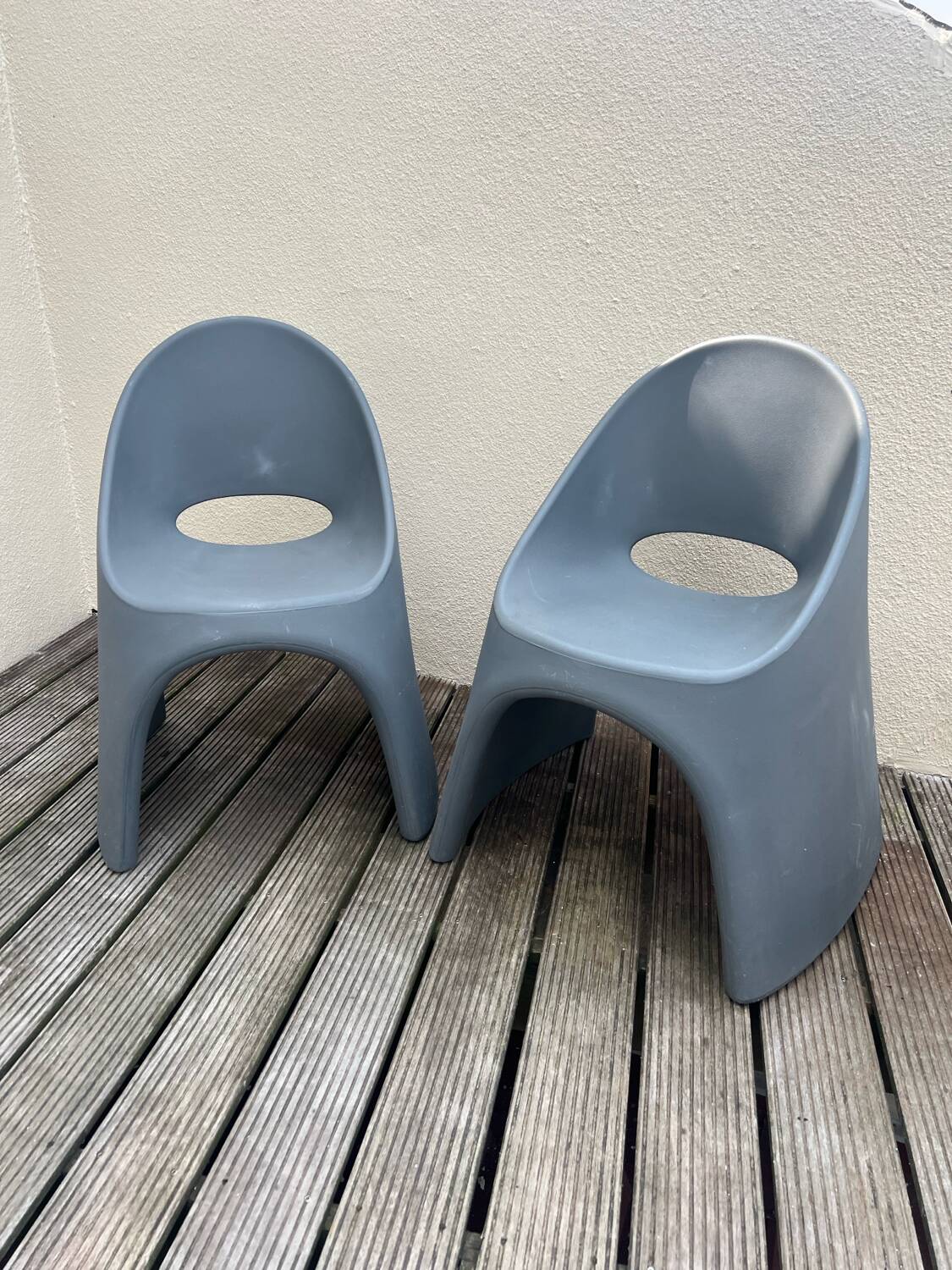 Pair of Slide armchairs from the 80s