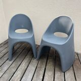 Pair of Slide armchairs from the 80s