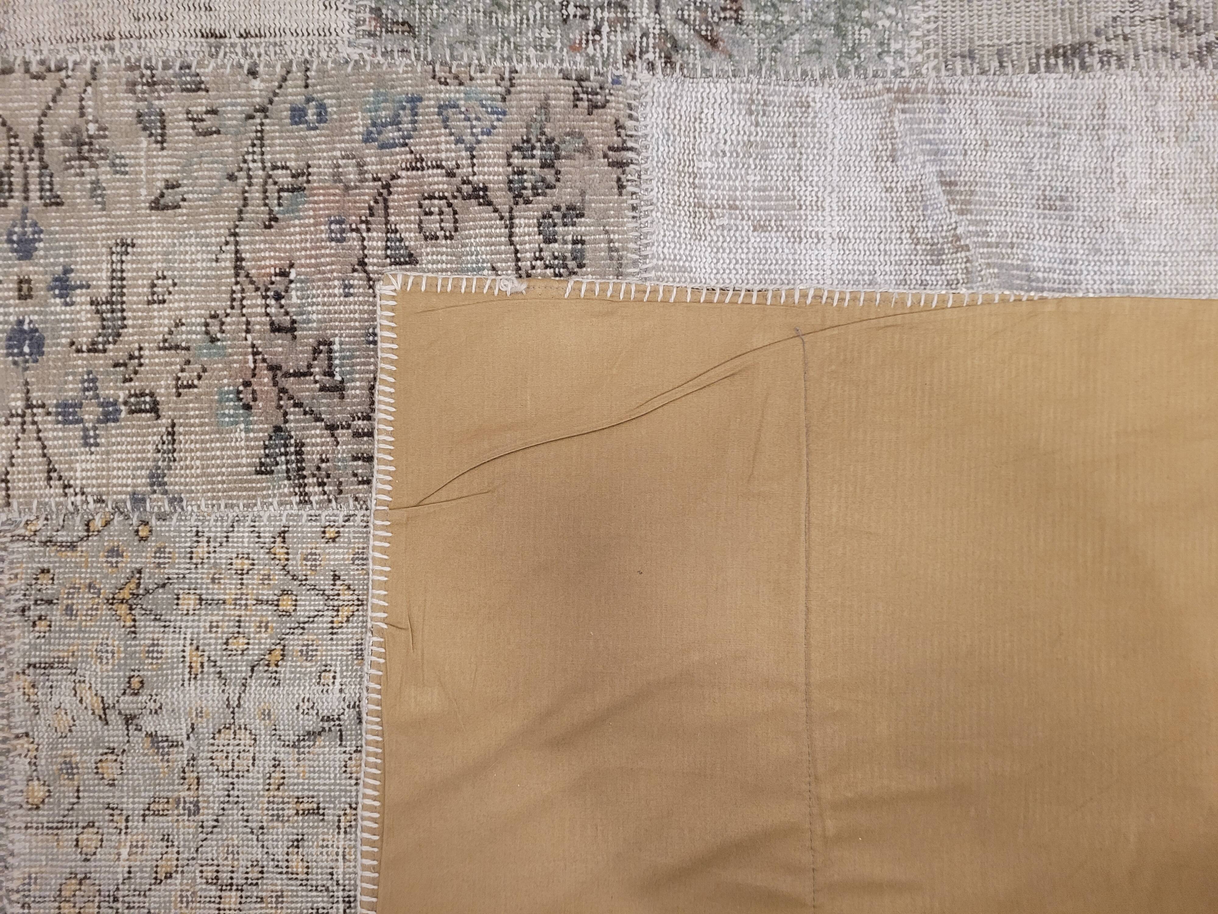 Alfombra “Patchwork Natural” Mohebban – Turkey