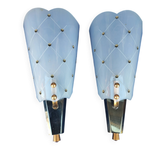 Paire d’appliques modernistes,