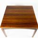 Table basse en bois de rose design danois des années 1960.