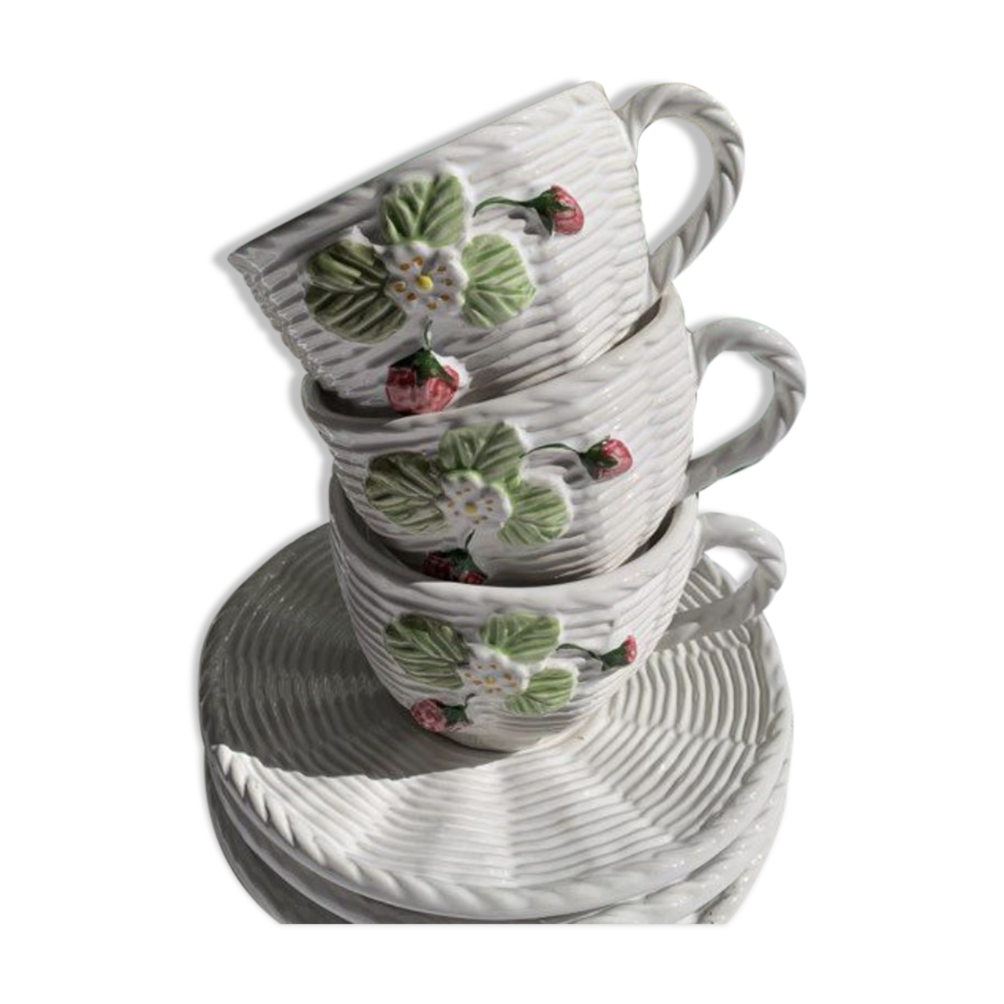 Service thé café fraise