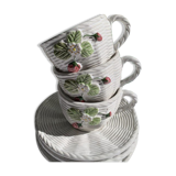 Service thé café fraise